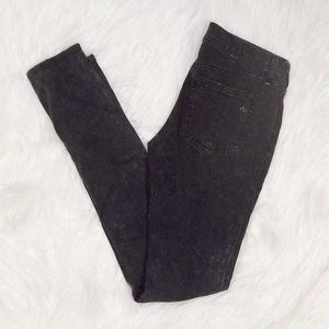 Rag & bone gray acid wash "legging" jeans